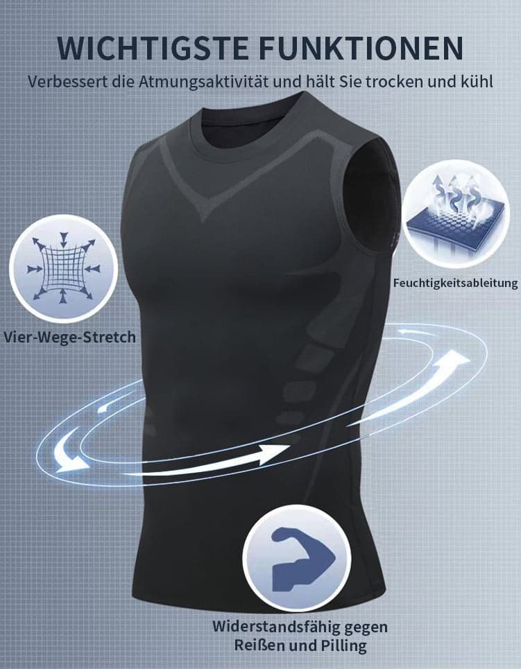 Stornfield | 2024 New version Ionic Shaping sleeveless shirt without sleeves