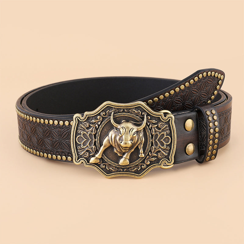 Stornfield | Ceinture de style cowboy vintage