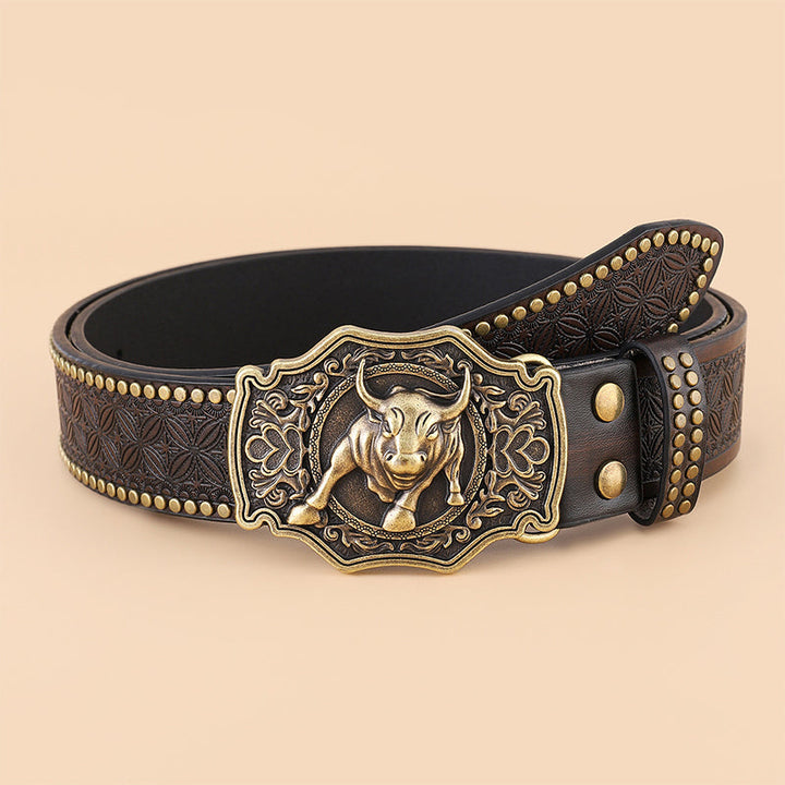 Stornfield | Ceinture de style cowboy vintage