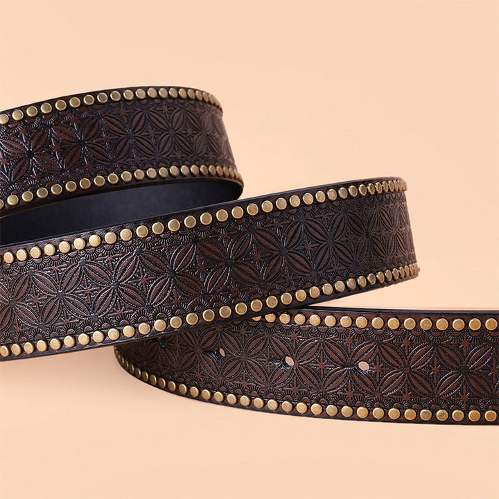 Stornfield | Ceinture de style cowboy vintage