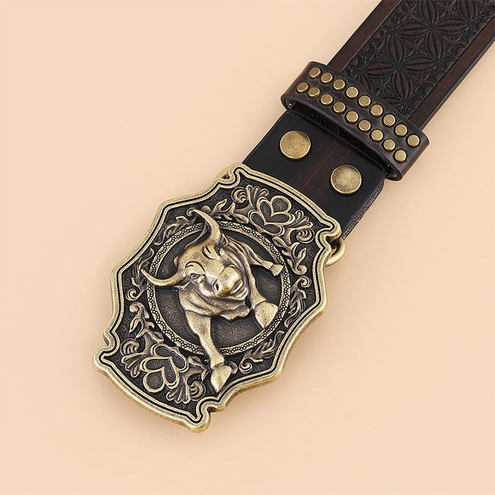 Stornfield | Ceinture de style cowboy vintage