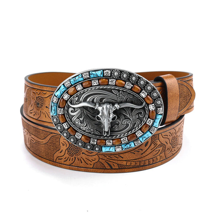 Stornfield | Ceinture de style cowboy vintage