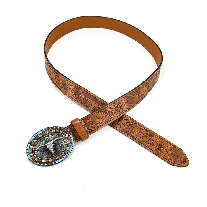 Stornfield | Ceinture de style cowboy vintage