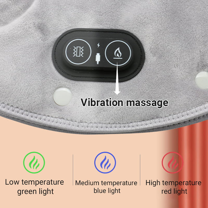 Stornfield | Electric neck and shoulder heating pad with vibration