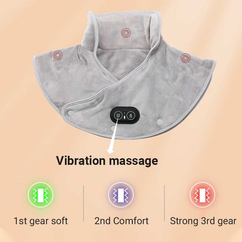 Stornfield | Electric neck and shoulder heating pad with vibration