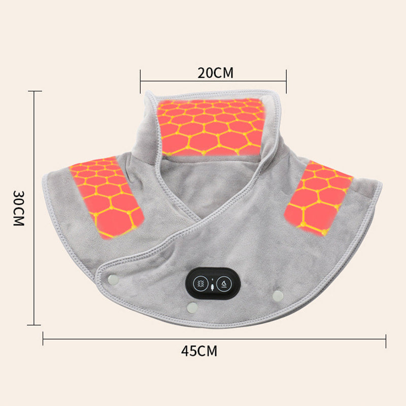 Stornfield | Electric neck and shoulder heating pad with vibration