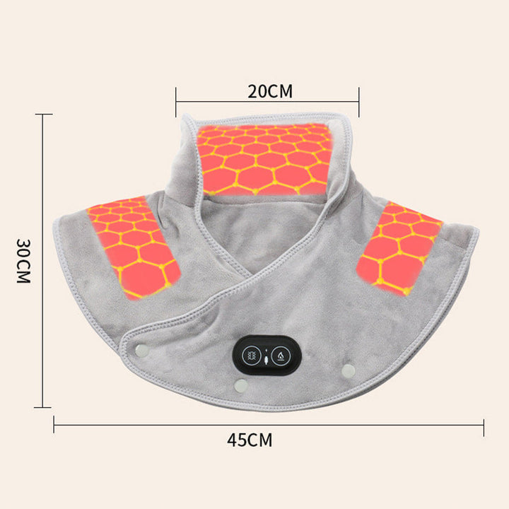 Stornfield | Electric neck and shoulder heating pad with vibration