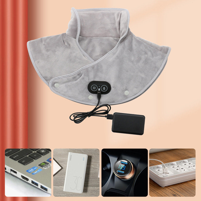 Stornfield | Electric neck and shoulder heating pad with vibration
