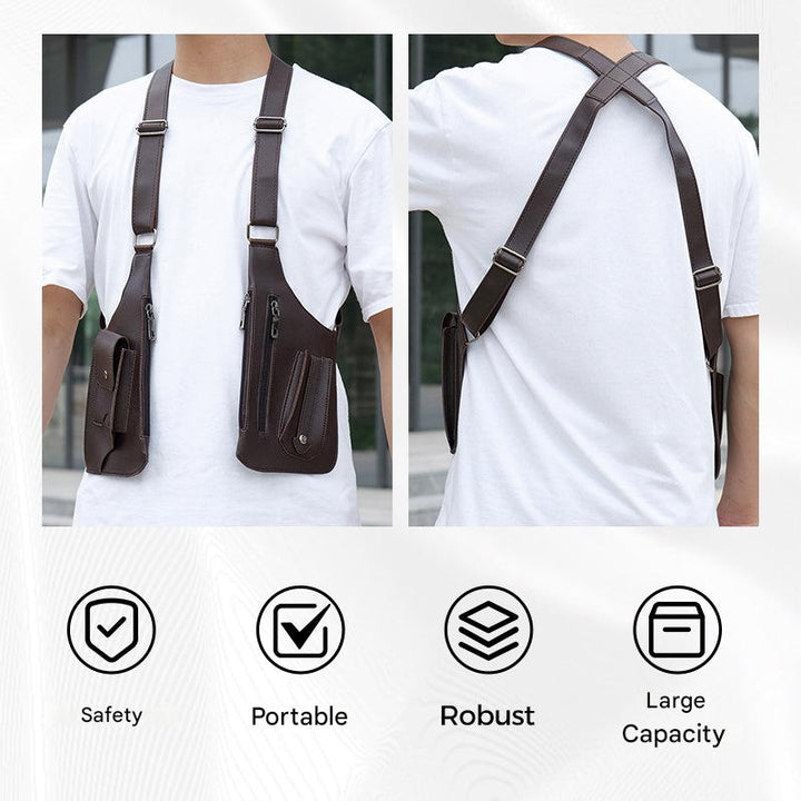 ShadowCarry Pro – Discreet Shoulder Bag for Men | Stornfield