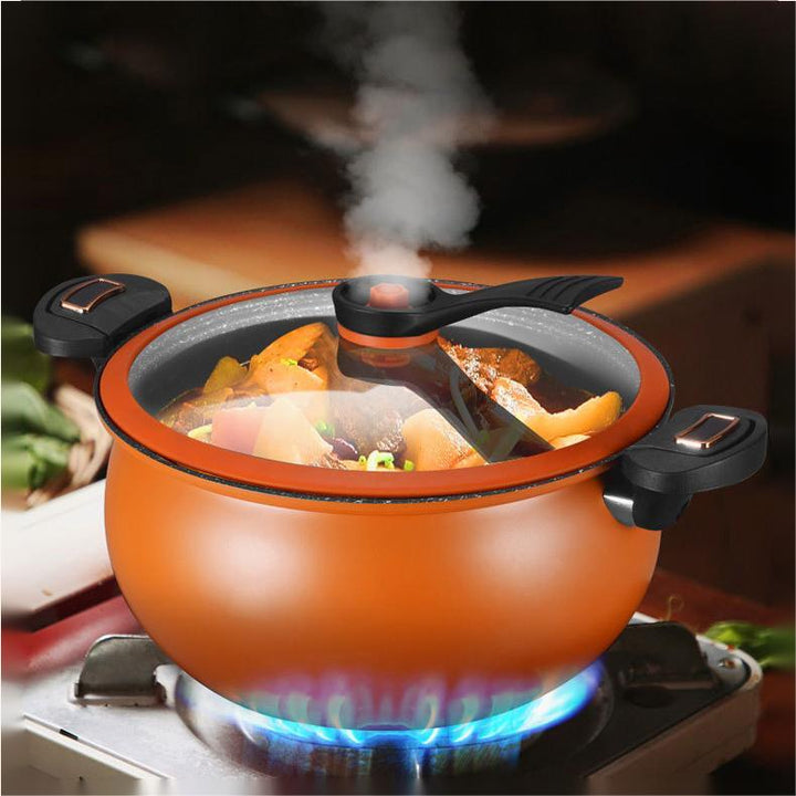 McRib Stone Micro Cooking Pot with Non-Stick Coating | Stornfield