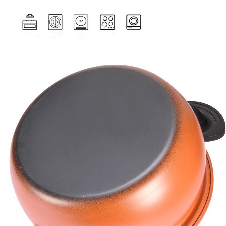 McRib Stone Micro Cooking Pot with Non-Stick Coating | Stornfield