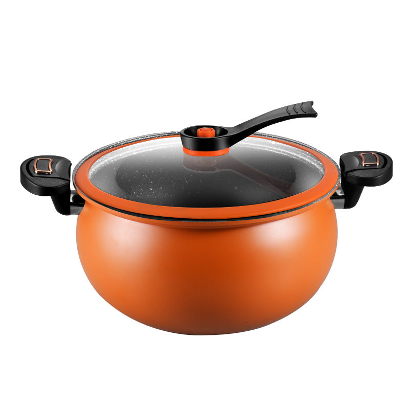 McRib Stone Micro Cooking Pot with Non-Stick Coating | Stornfield