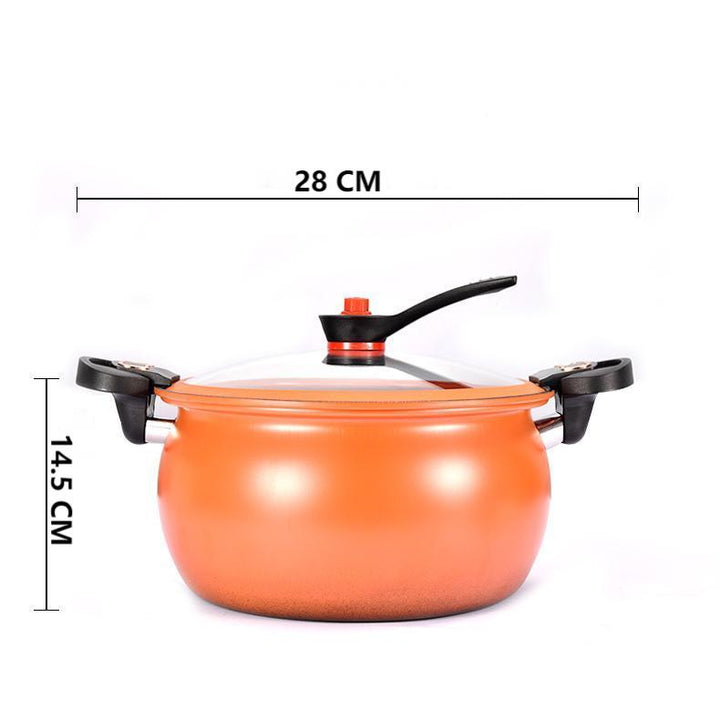 McRib Stone Micro Cooking Pot with Non-Stick Coating | Stornfield