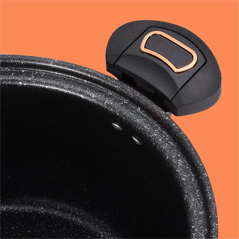 McRib Stone Micro Cooking Pot with Non-Stick Coating | Stornfield