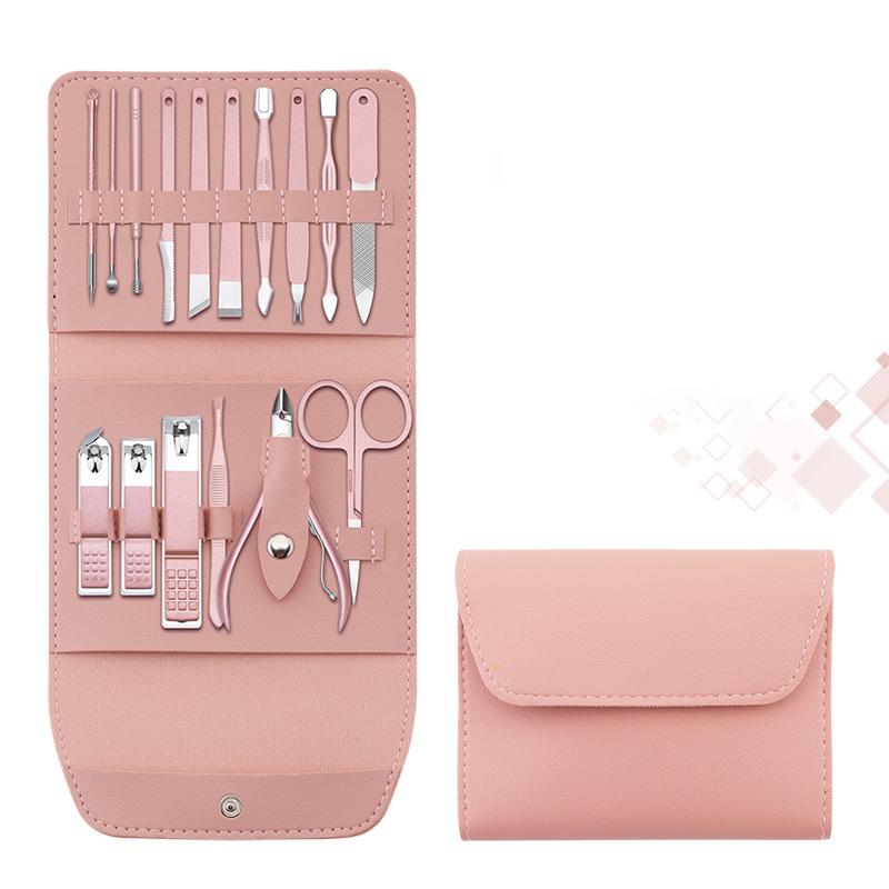 Nail Clipper Set portable 12/16 pieces with case | Stornfield