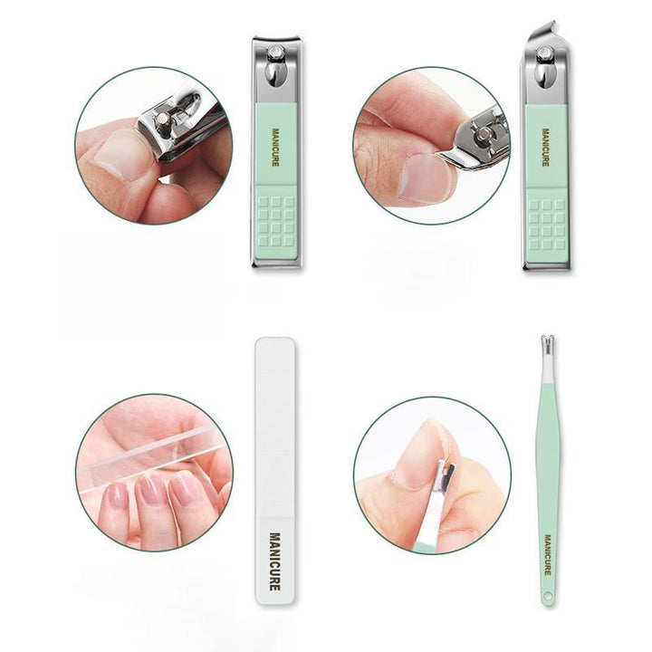 Nail Clipper Set portable 12/16 pieces with case | Stornfield