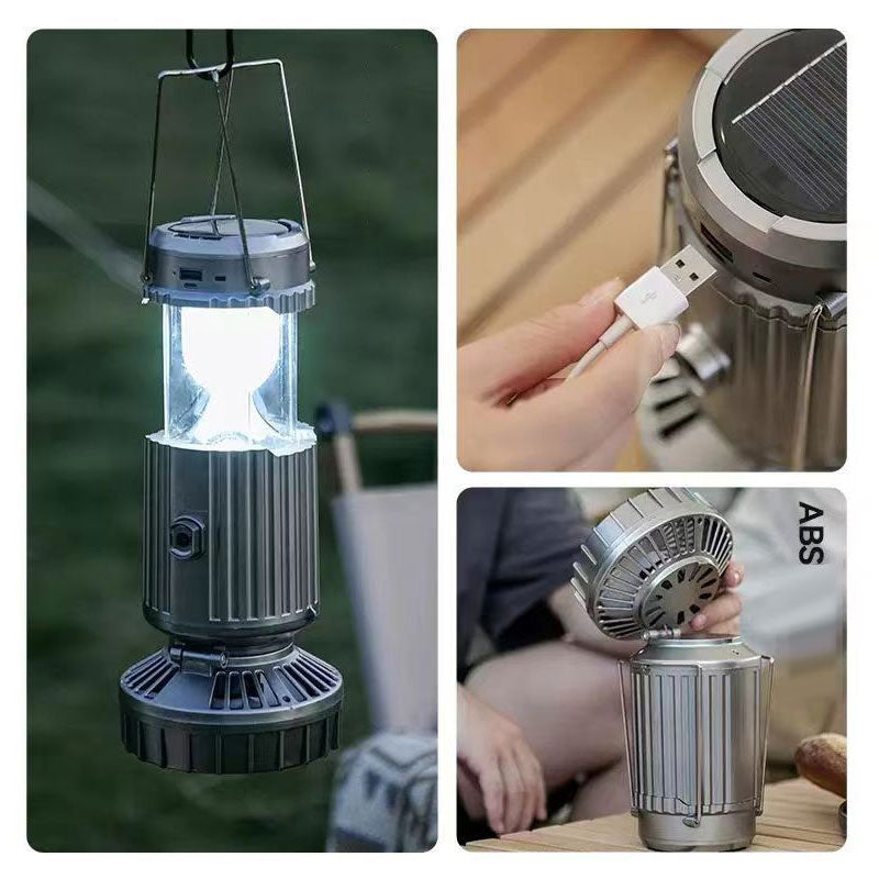 2-in-1 Adventure Solar Light & Portable Fan | Stornfield