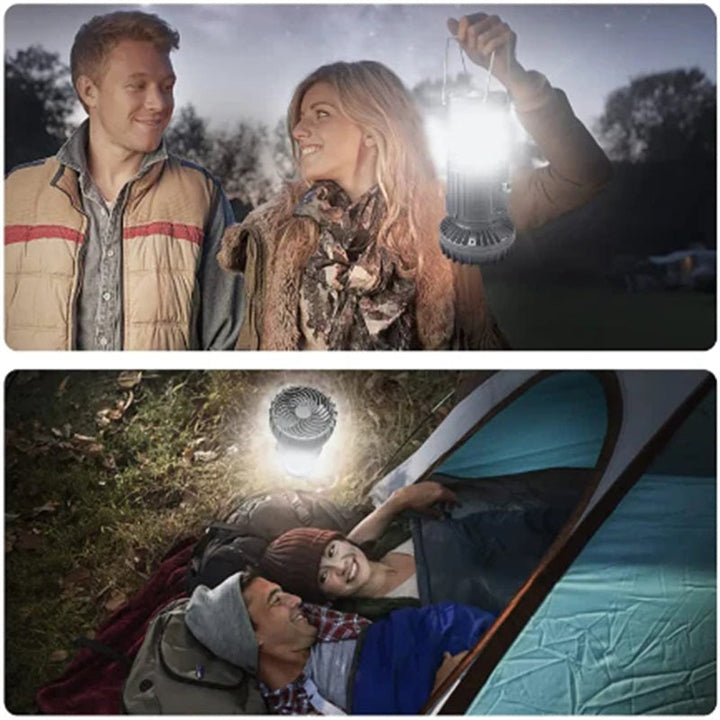 2-in-1 Adventure Solar Light & Portable Fan | Stornfield
