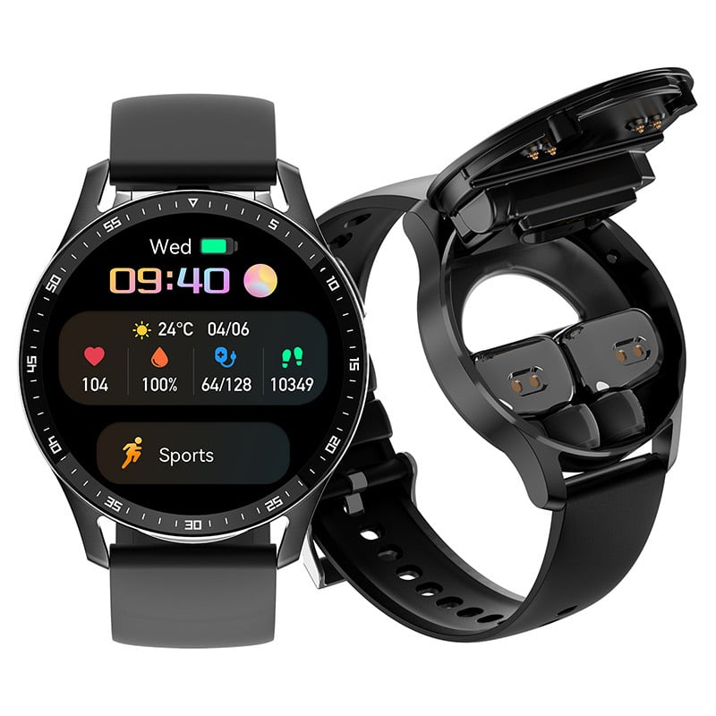 2-in-1 Smartwatch with integrated headphones | Stornfield