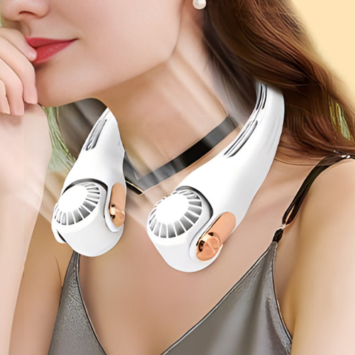 Neck Air Conditioner Fan - Ultra-Quiet Personal Cooling for Summer | Stornfield