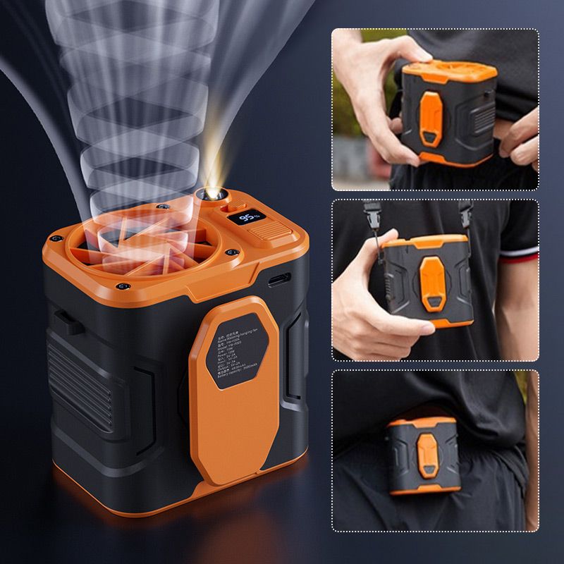 Portable Super Cooling Waist Hanging Fan | Stornfield