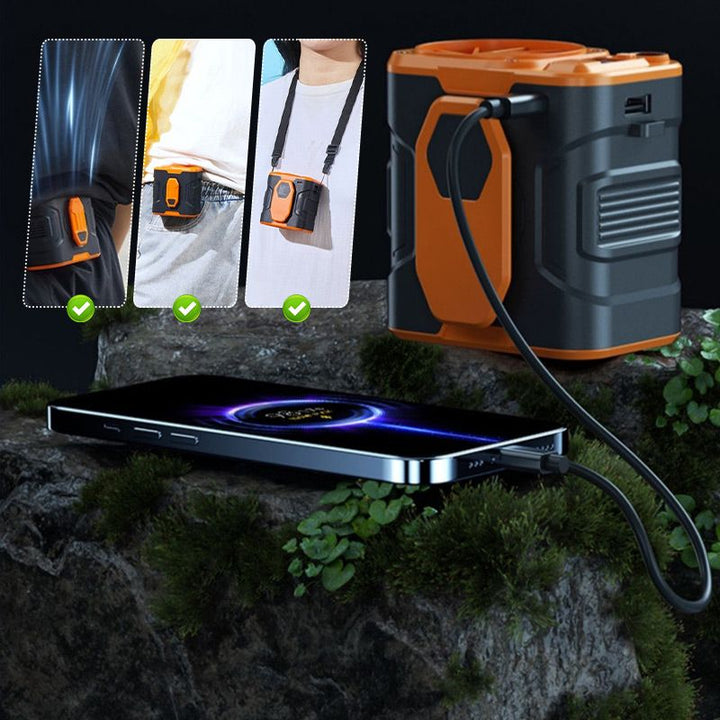 Portable Super Cooling Waist Hanging Fan | Stornfield