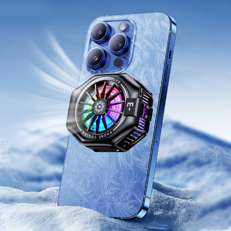Magnetic Clip-on Phone Cooler with Semi-Conductor Cooling Chip | Stornfield