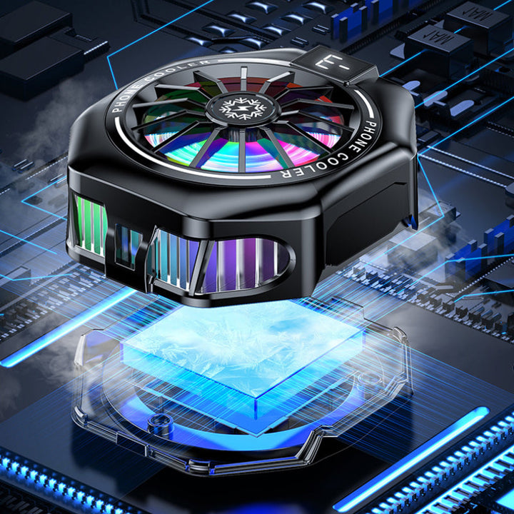 Magnetic Clip-on Phone Cooler with Semi-Conductor Cooling Chip | Stornfield