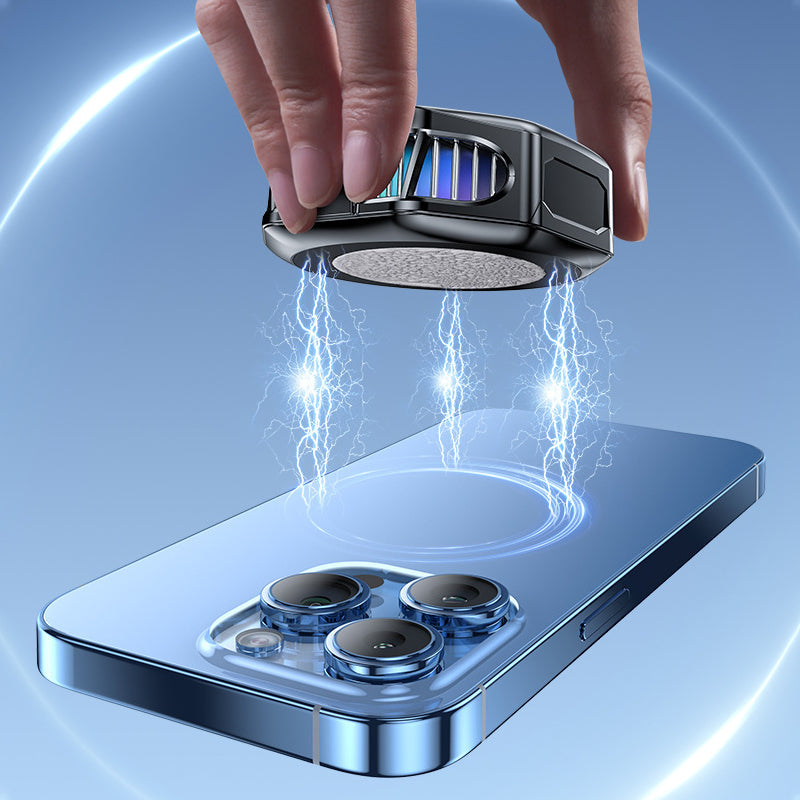 Magnetic Clip-on Phone Cooler with Semi-Conductor Cooling Chip | Stornfield