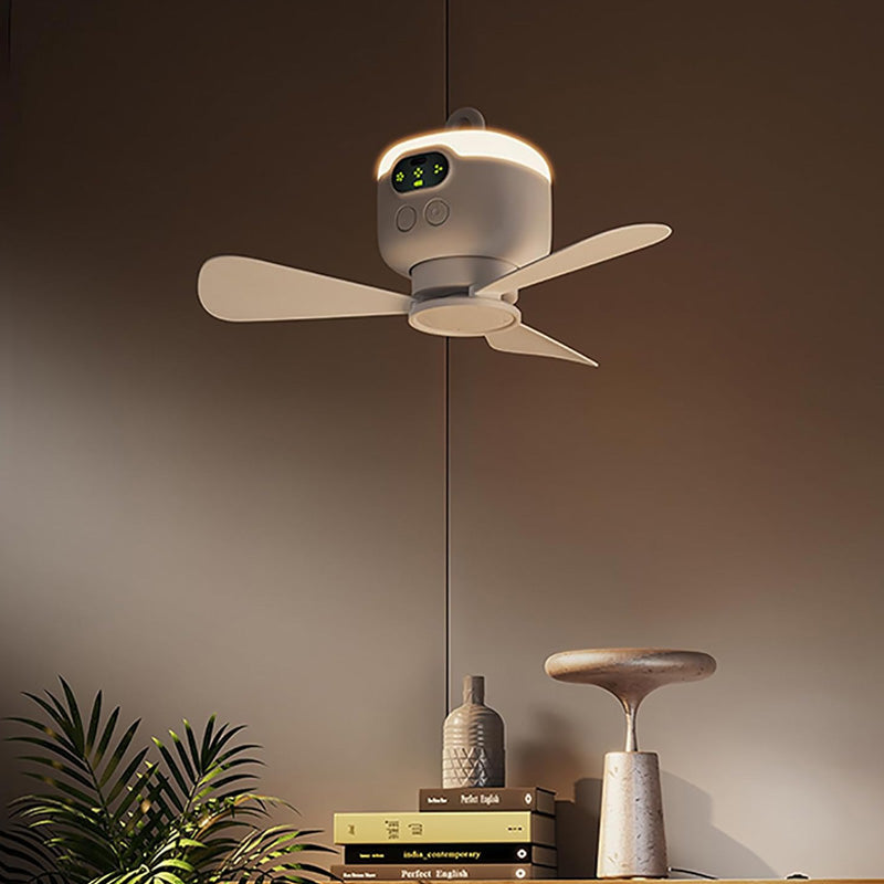 Rechargeable Ceiling Fan with LED Lights | Stornfield