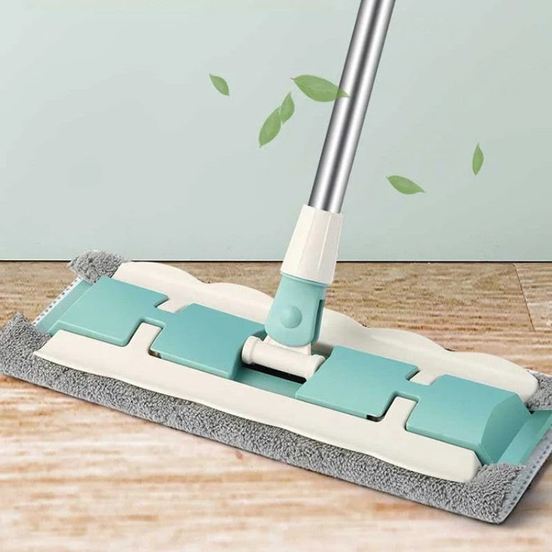 FlexiClean Floor Mop with Telescopic Handle & Microfiber | Stornfield