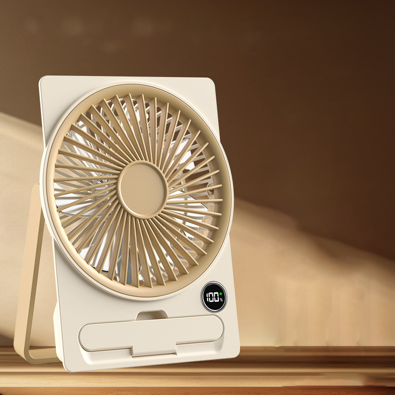 Ultrathin, rechargeable mini fan with USB port | Stornfield