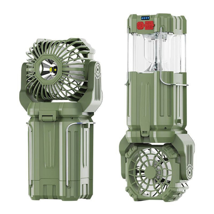 Solar LED Strong Light Outdoor Fan Lantern | Stornfield