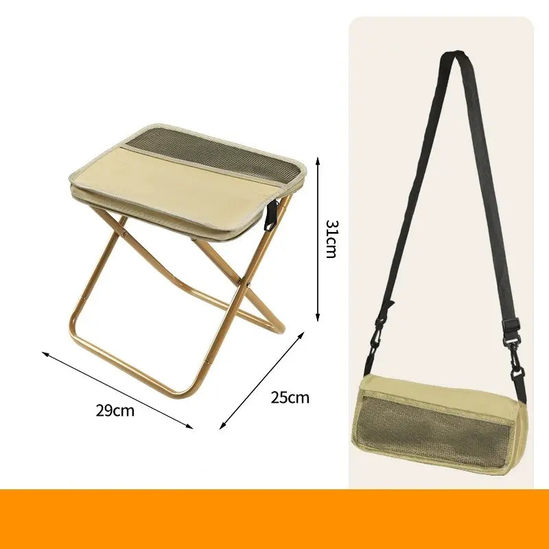 Stornfield | Folding Seat Ottoman – Stable, lightweight and waterproof for on the go