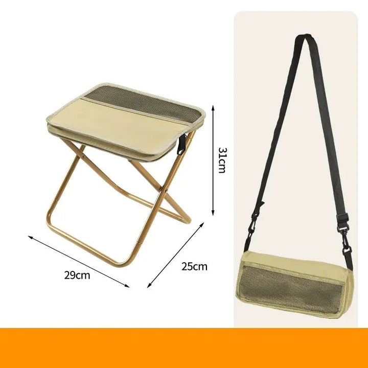 Stornfield | Folding Seat Ottoman – Stable, lightweight and waterproof for on the go