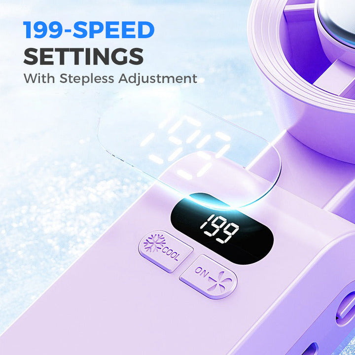 Handheld Portable Fan with Ice Cooler | Stornfield
