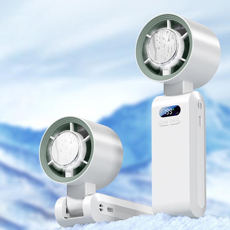 Handheld Portable Fan with Ice Cooler | Stornfield