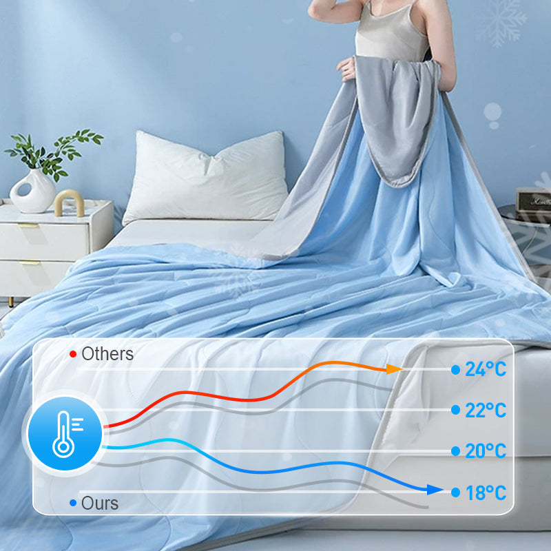 CoolBreeze Comfort Cooling Blanket for the Blanket | Stornfield