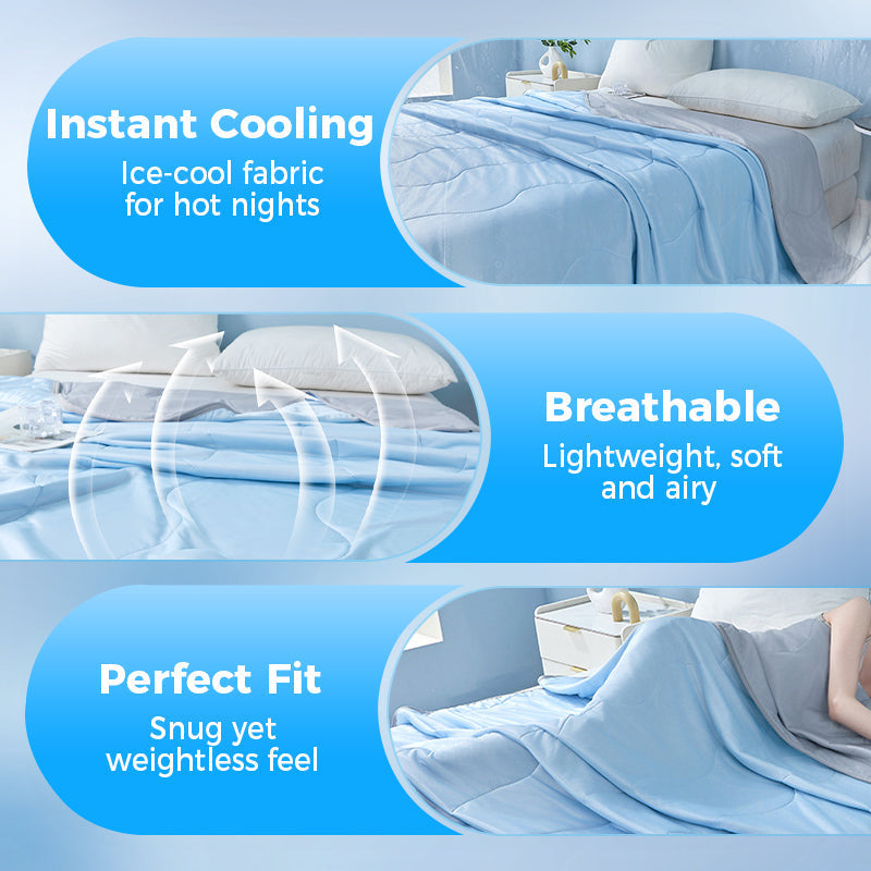 CoolBreeze Comfort Cooling Blanket for the Blanket | Stornfield