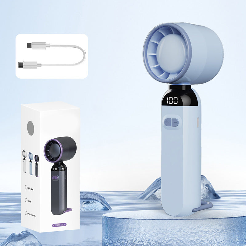 Portable Handheld Turbo Fan – Super Powerful Breeze, Ultra-Light & Perfect for Travel  | Stornfield
