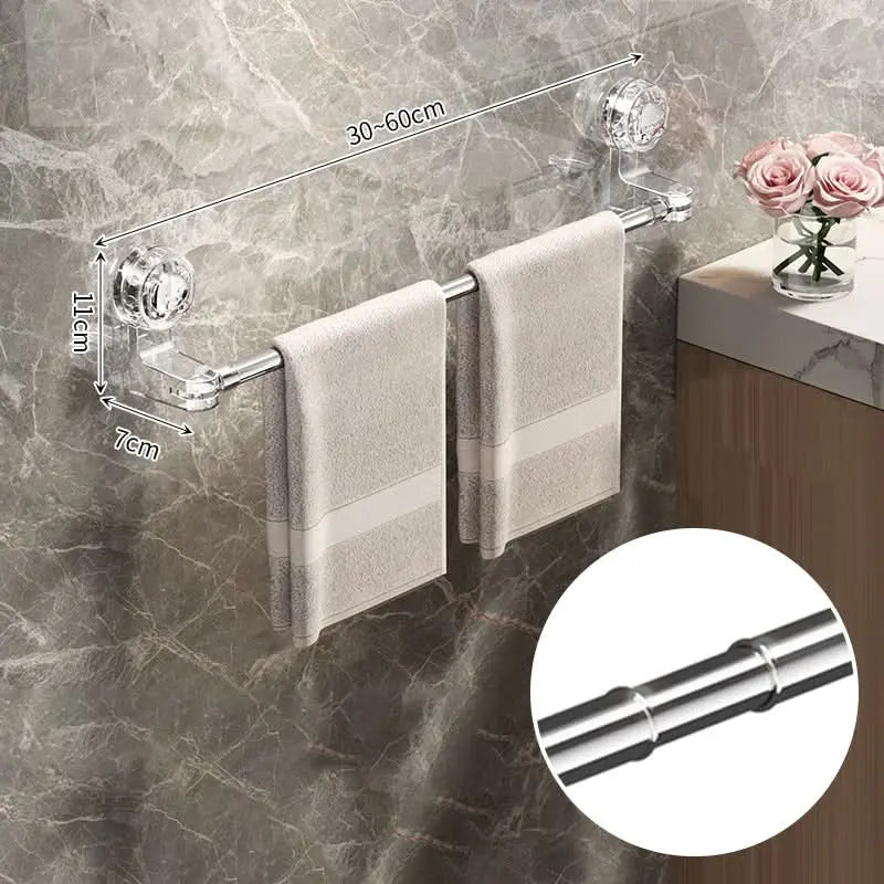 FlexiGrip Towel Holder — Unleash your space freedom with stylish organization without drill holes! | Stornfield