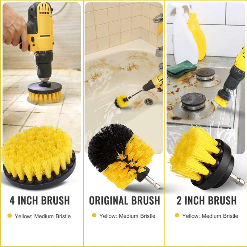 Stornfield | Electric disc with soft and hard brush for cleaning