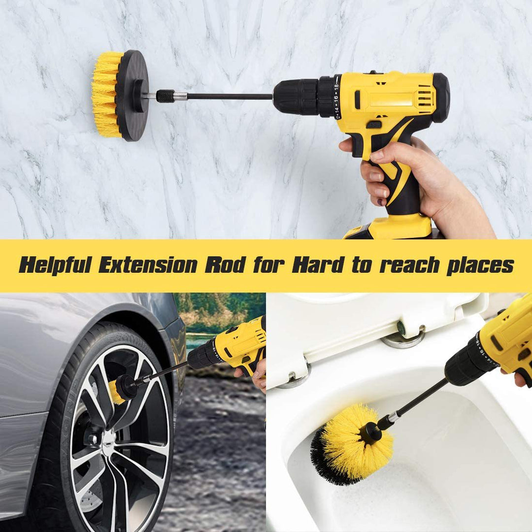 Stornfield | Electric disc with soft and hard brush for cleaning