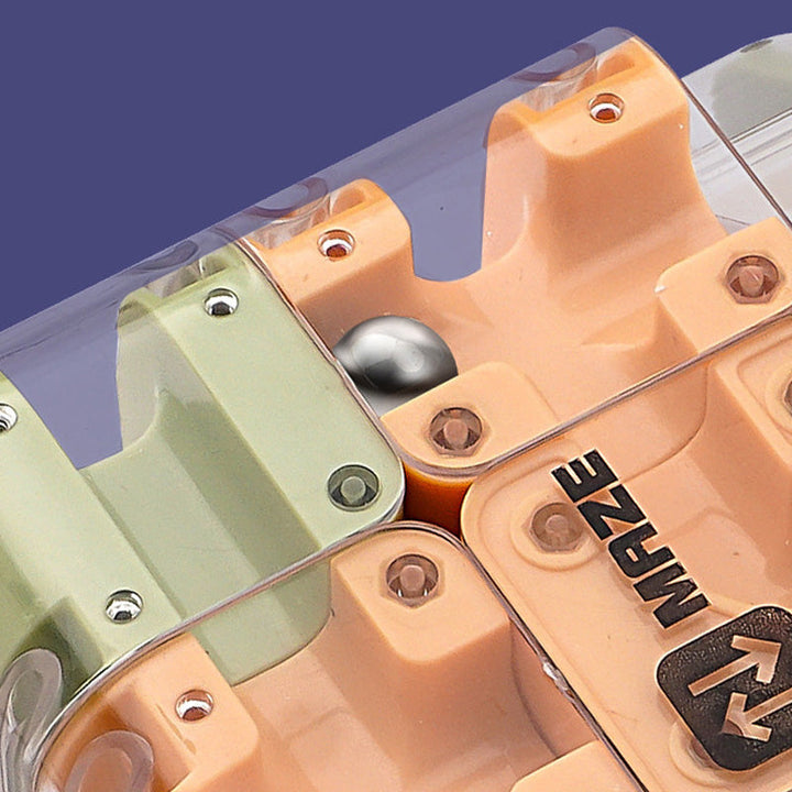 3D labyrinth cube with metal ball | Stornfield