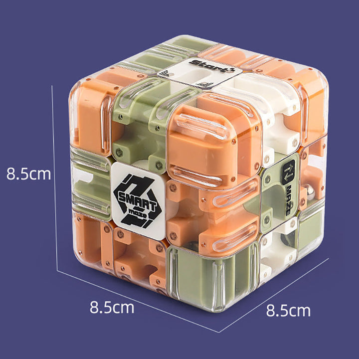 3D labyrinth cube with metal ball | Stornfield