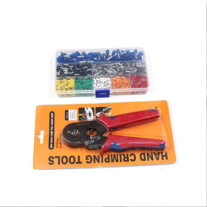 End sleeves set with crimping pliers | Stornfield