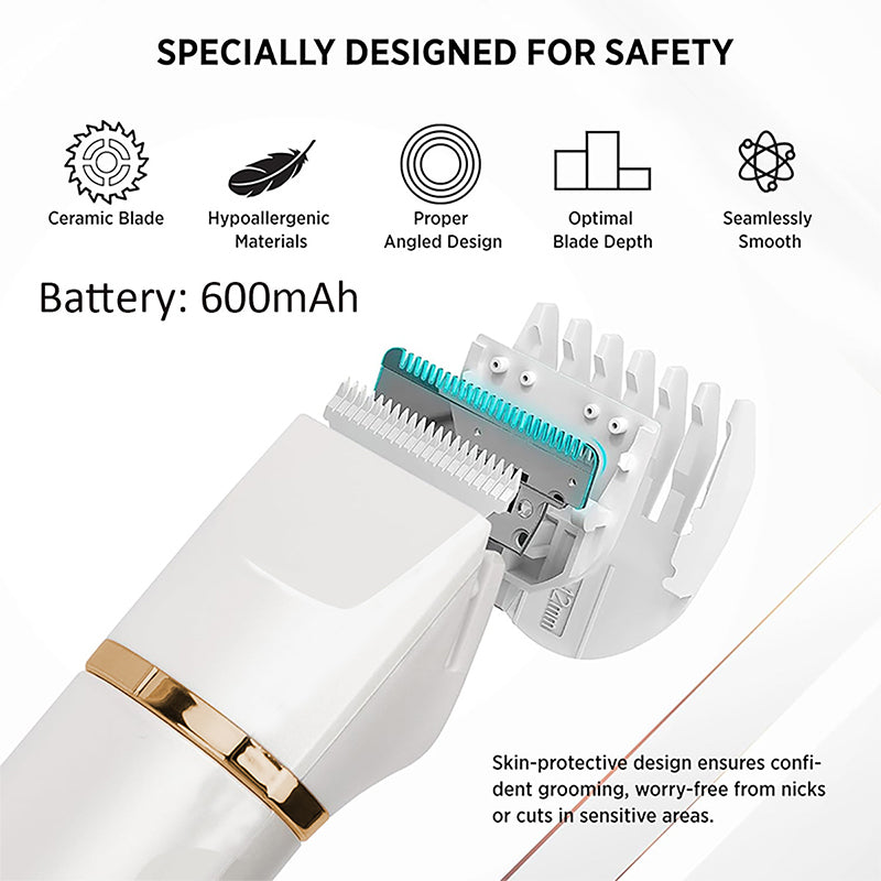 3-in-1 Electric Beard Trimmer with Charging Station | Stornfield