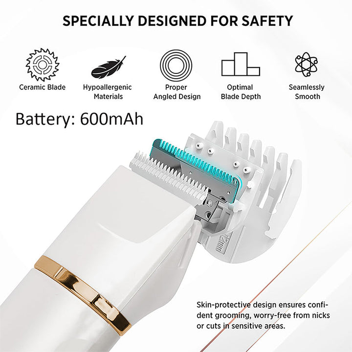 3-in-1 Electric Beard Trimmer with Charging Station | Stornfield