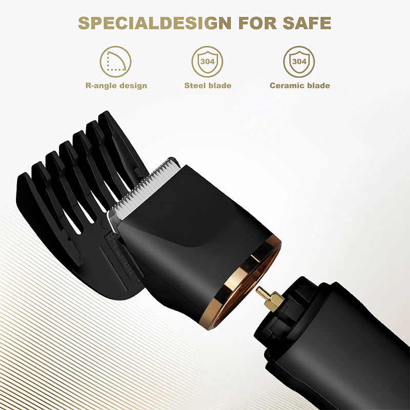 3-in-1 Electric Beard Trimmer with Charging Station | Stornfield