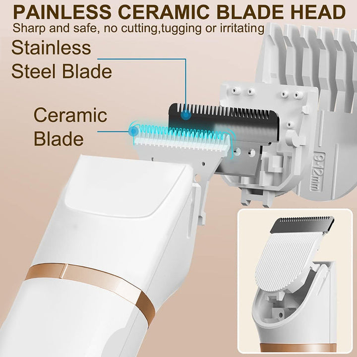 3-in-1 Electric Beard Trimmer with Charging Station | Stornfield